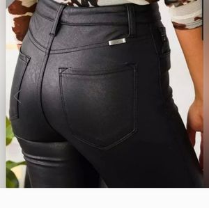 Kancan Janet High-Rise Faux Leather Pants. Size 28 (9)